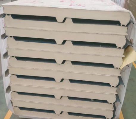 100mm Polyurethane Precast Sandwich Wall Panels Insulated Roof Wall
