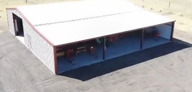 Customized Prefabricated Pole Barn Kits Barndominium Steel Structure Farm Shed Prefab Warehouse Workshop Metal Building