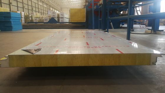 ODM Performance Rockwool Acoustic Sandwich Panel For Room Wall Roof Ceiling
