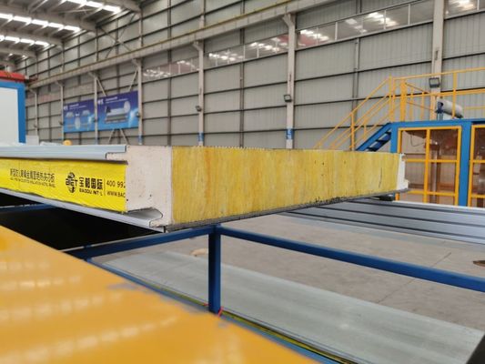 PUR Fibreglass Foam Glasswool Sandwich Panel Insulation Acoustic Wall Roofing