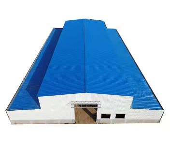 Prefabricated Carbon Steel Structure Industrial Plant Workshop Warehouse and Outdoor Hall/ Farmhouse Storage Solution