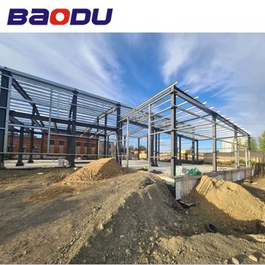 Hot Dip Galvanizing Modular Steel Storage Engineered for Waterproof Durability Industrial Prefab Residential Commercial Steel Structure Prefabricated School Building