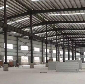 Prefab Steel Warehouse engineered for high load bearing capacity supporting heavy machinery and large volume storage needs
