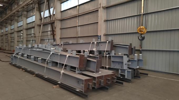 Steel structure packing and shipping 4 — protective film wrapping of panels